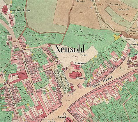 Mapa historického územia obce Veľká Suchá