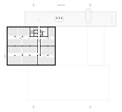Pôdorys typického horného podlažia