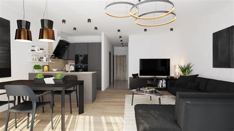 Vizualizácia interiéru 4-izbového bytu v projekte HRADSKÁ LIVING