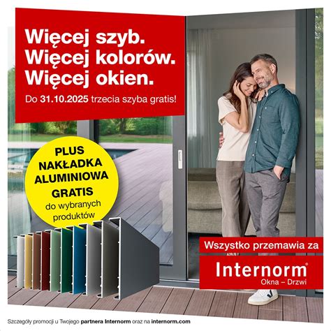 Inzerát na akciu okien Internorm
