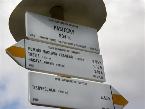 Historický turistický smerovník
