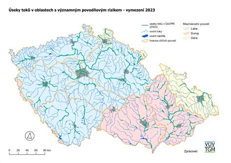 Detailná mapa povodňového ohrozenia