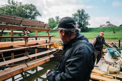 Fotografia lodného mlyna v Kolárove