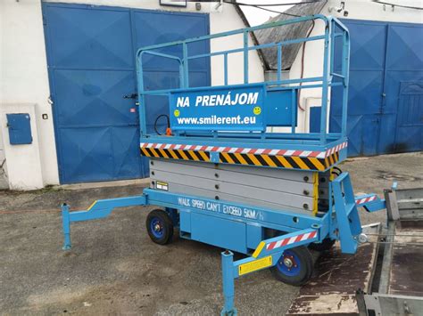 Mobilná pracovná plošina v akcii