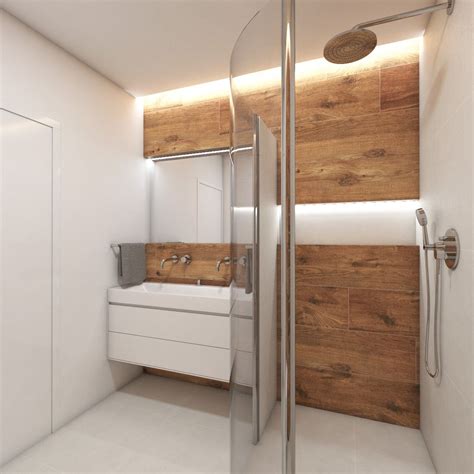 Moderná kúpeľňa s krbom