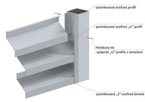 Detailný záber pozinkovaného plechu s označením kvality