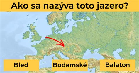 Mapa Seneckých jazier s okolím