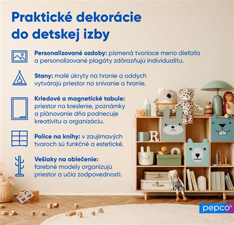 Praktické úložné riešenia pre detskú izbu
