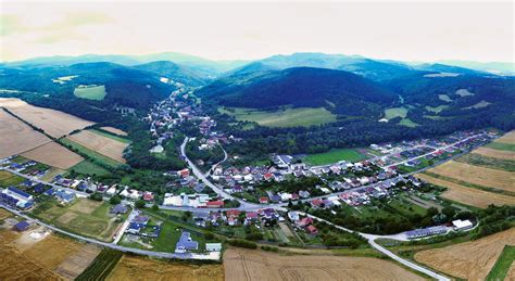 obec Žihárec panoráma