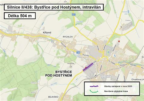 Mapa Považskej Bystrice a okolia s vyznačenými obcami