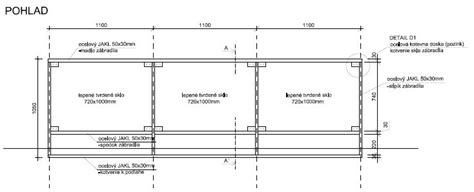 Detail dreveného zábradlia na mostíku