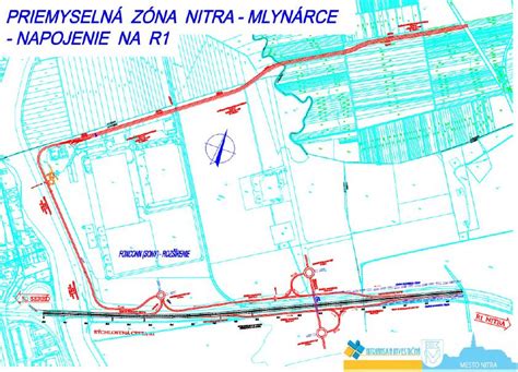 Mapa zobrazujúca vzdialenosť Veľkého Lapáša od Nitry a napojenie na diaľnicu R1