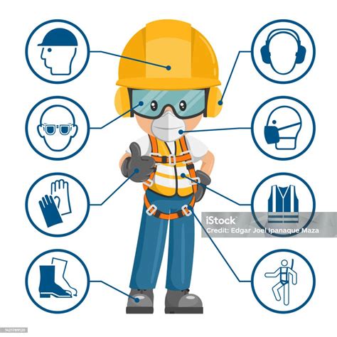 Pracovník na streche s ochrannými pomôckami