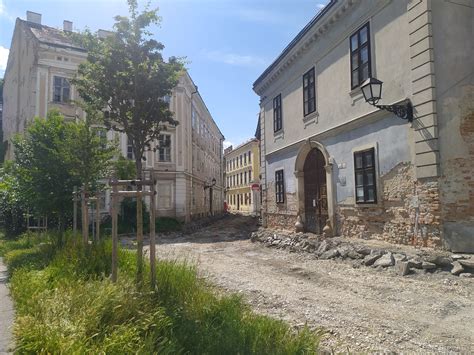 Ulica Konventná pred rekonštrukciou