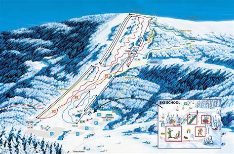 Mapa Bike parku Kubínska hoľa