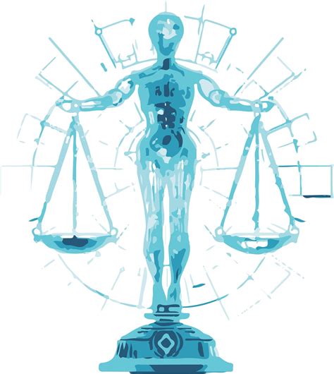 Ilustrácia symbolizujúca sudcovstvo a spravodlivosť