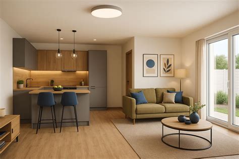 Vizualizácia modernej bytovej novostavby