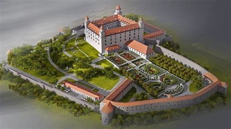 Nádvorie Bratislavského hradu
