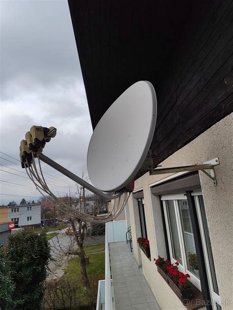 Satelitná parabola a Magio box