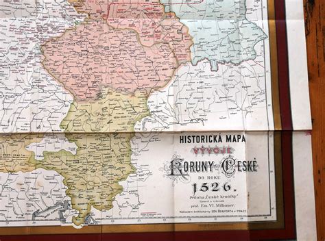 historická mapa obce Lom