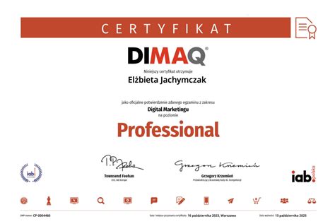 Diagram znázorňujúci proces recertifikácie DIMAQ