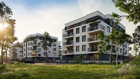 Vizualizácia polyfunkčného súboru Agátová