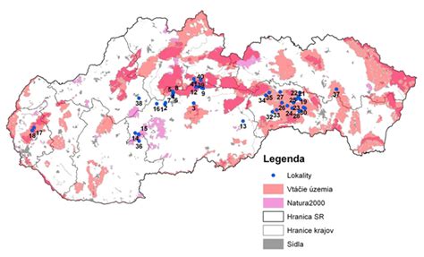 Mapa potenciálnych environmentálnych záťaží v Bratislave