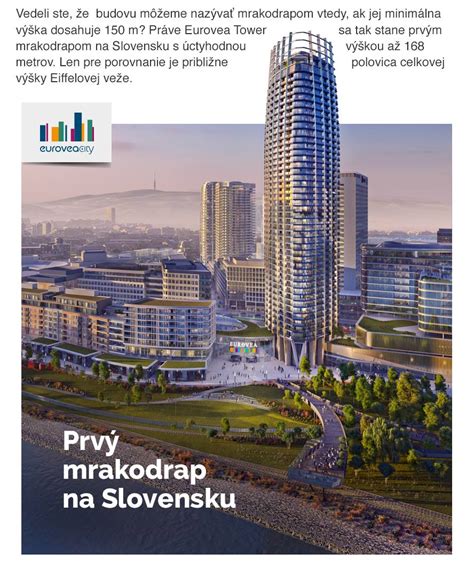 Vizualizácia budúcej panorámy Bratislavy s novými výškovými budovami pri Kuchajde