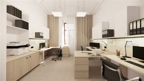 Interiér prenajatých priestorov v polyfunkčnom objekte