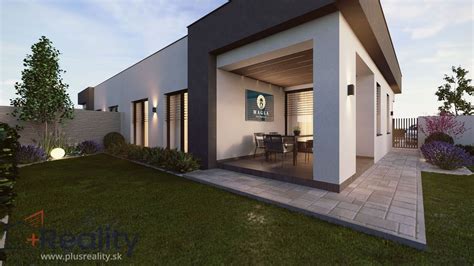 Moderný dvojdom s oddelenými záhradami