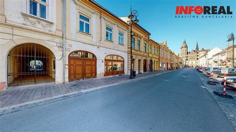 Ulica v historickom centre Košíc