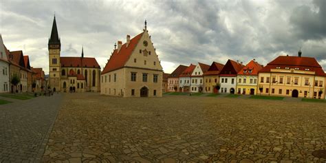 Bardejov - Radničné námestie s Bazilikou sv. Egídia