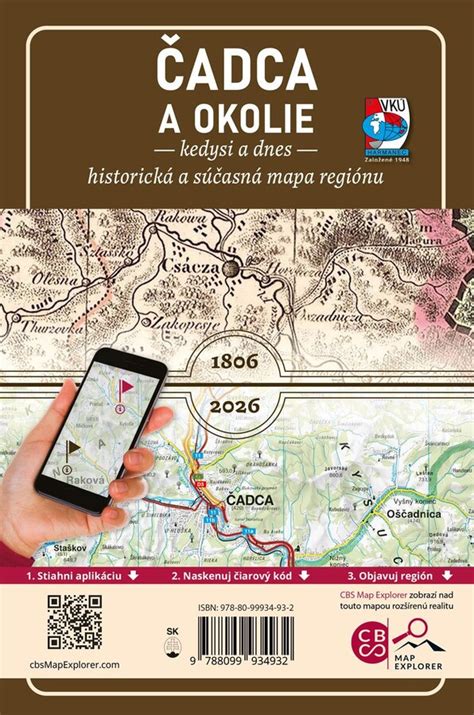 Mapa zobrazujúca lokalitu Čadca - Milošová a okolie