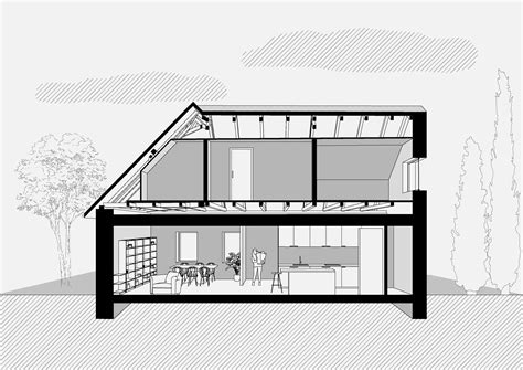 Ilustrácia krovu rodinného domu