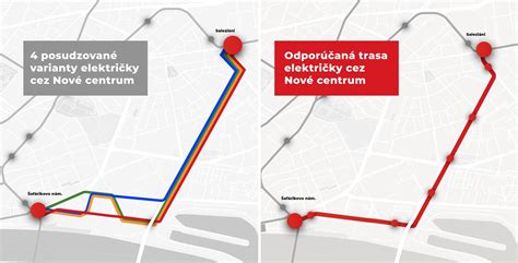 Mapa električkových trás v Bratislave