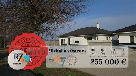 Mapa regiónu s vyznačenou polohou Michal na Ostrove voči Bratislave a Dunajskej Strede
