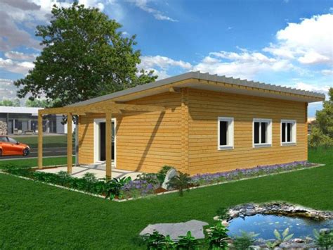 Moderný drevený bungalov s dôrazom na ekológiu