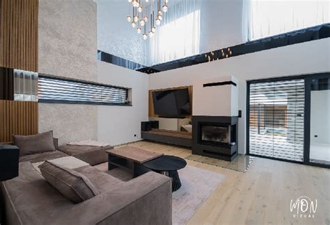 plán moderného interiéru