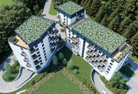 Vizualizácia rezidenčného projektu Lesopark
