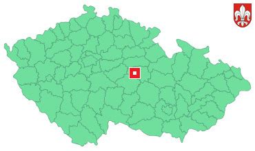 Mapa regiónu Seč