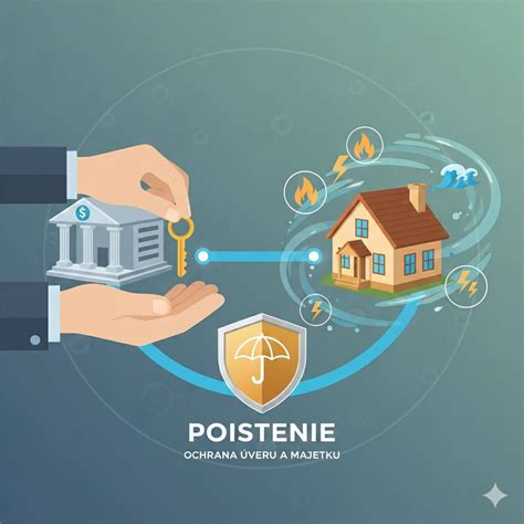 Ilustrácia zobrazujúca symbol poistenia a finančnej istoty.