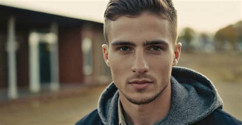 Mladý muž vykonávajúci murárske práce na vonkajšej stene domu