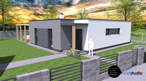 architektonická štúdia rodinného domu