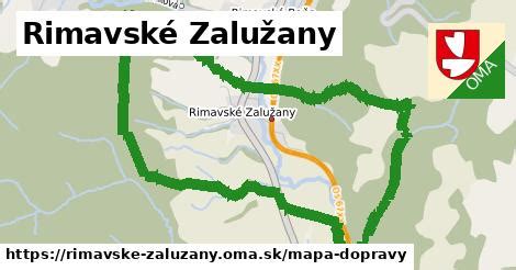 Mapa obce Rimavské Brezovo s vyznačením územia projektu