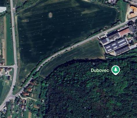 Mapa okresu Ilava s vyznačenou Dubnicou nad Váhom a Novou Dubnicou