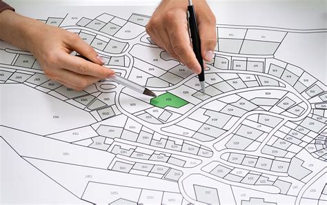 Ilustrácia symbolizujúca právny dokument alebo katastrálnu mapu