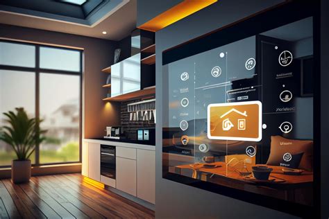 Ilustrácia smart home technológie