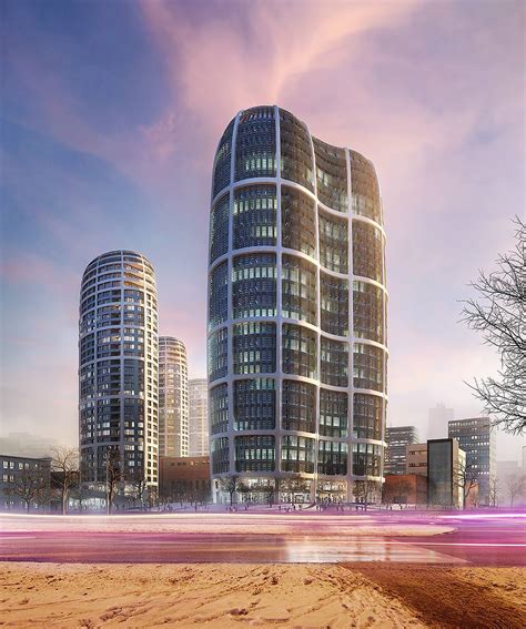 Vizualizácia projektu Sky Park Tower