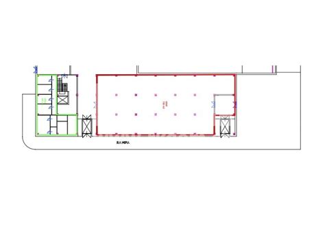 Ilustrácia skladového priestoru s nakladacou rampou