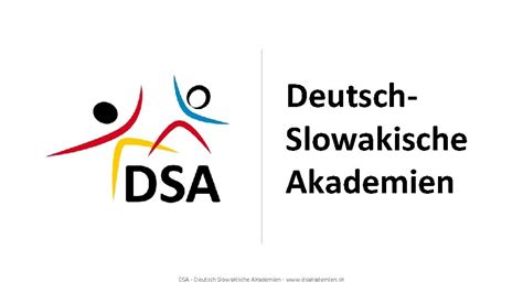 Logo Deutsch-Slowakische Akademien (DSA)